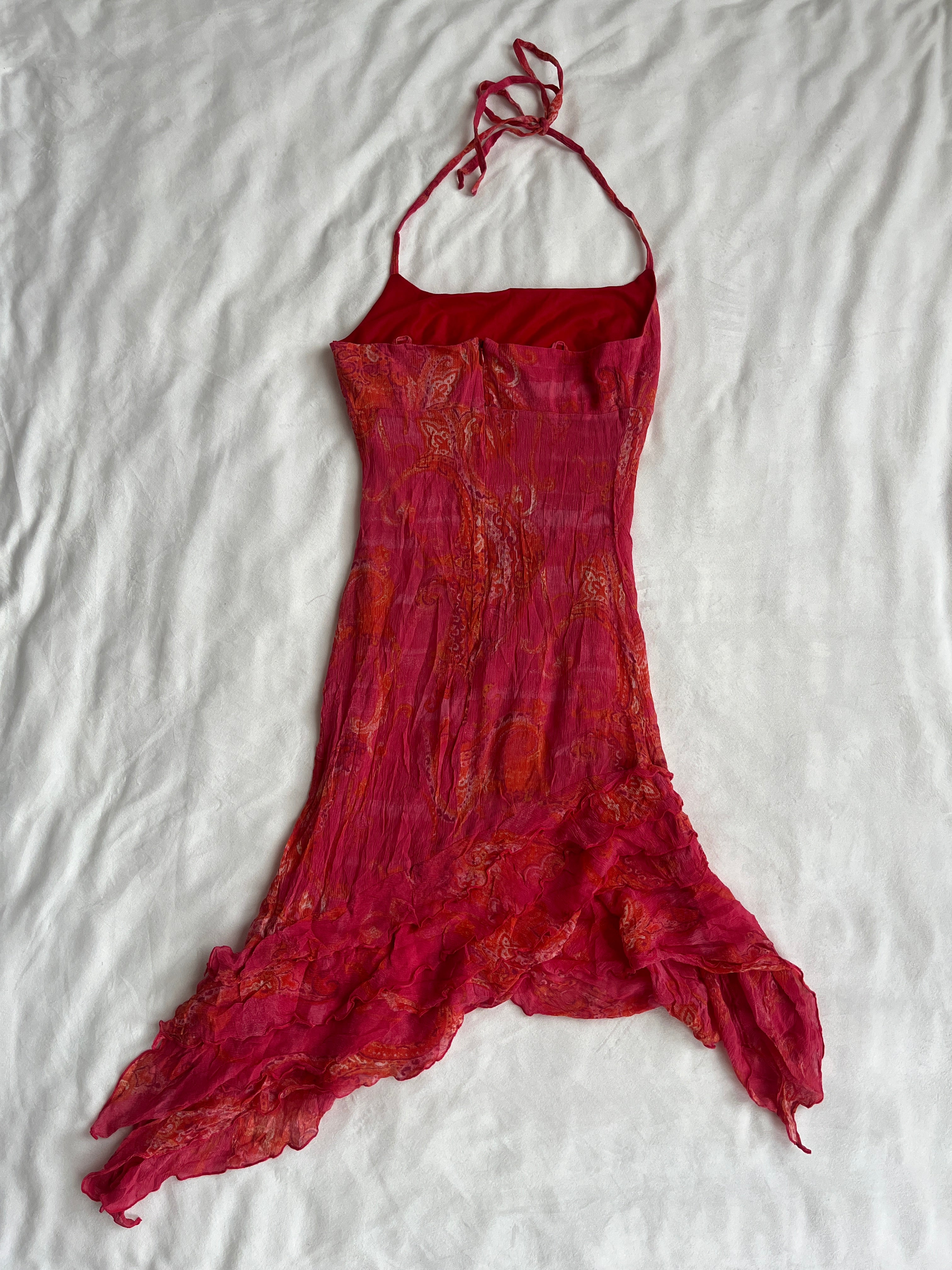 sunset halter