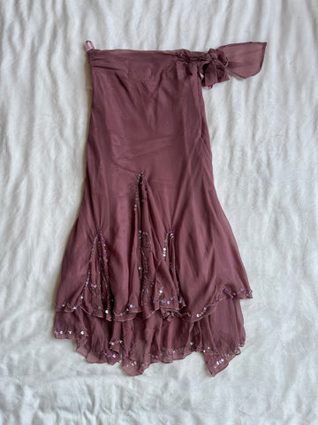 silk sequin fairy skirt🧚🏼‍♀️