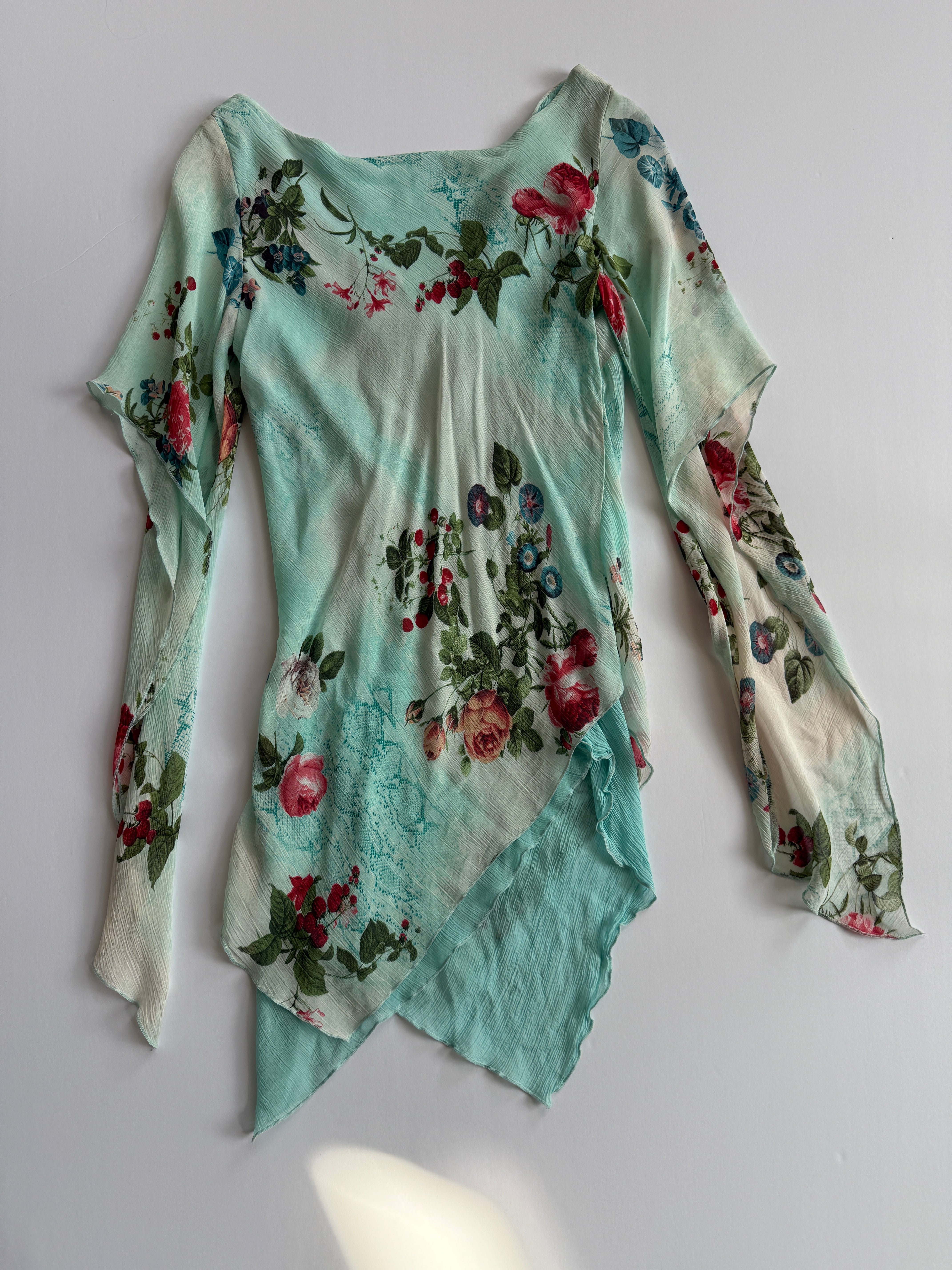 cowl neck fairy top