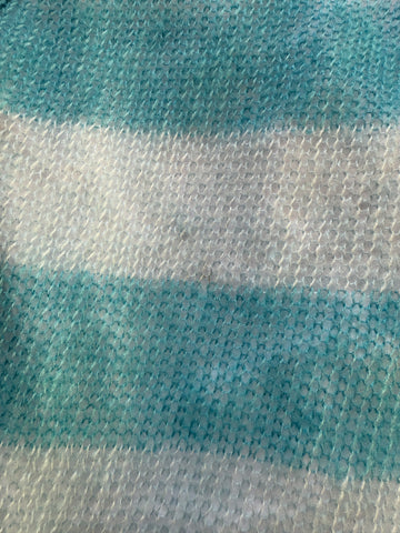 striped mohair sweater🩵