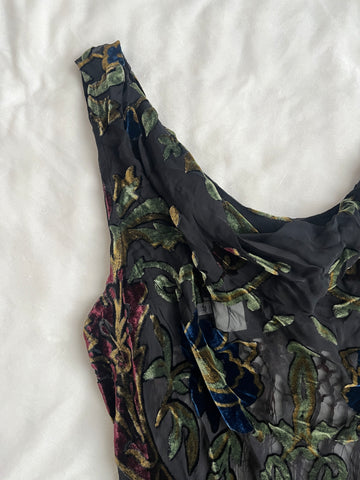 crushed velvet fringe