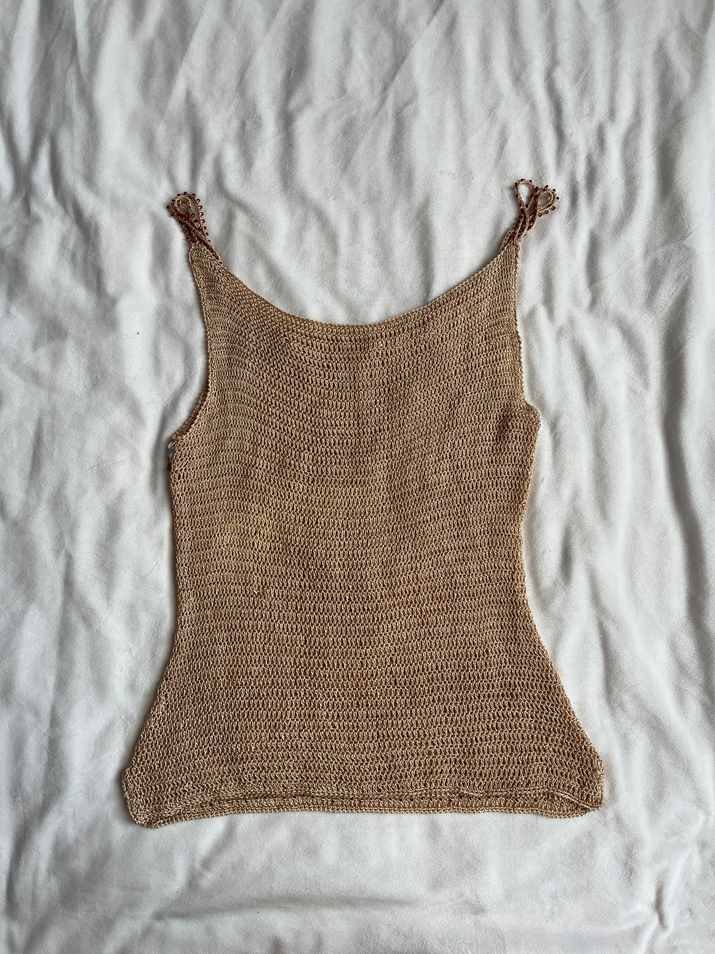 golden sequin top⭐️