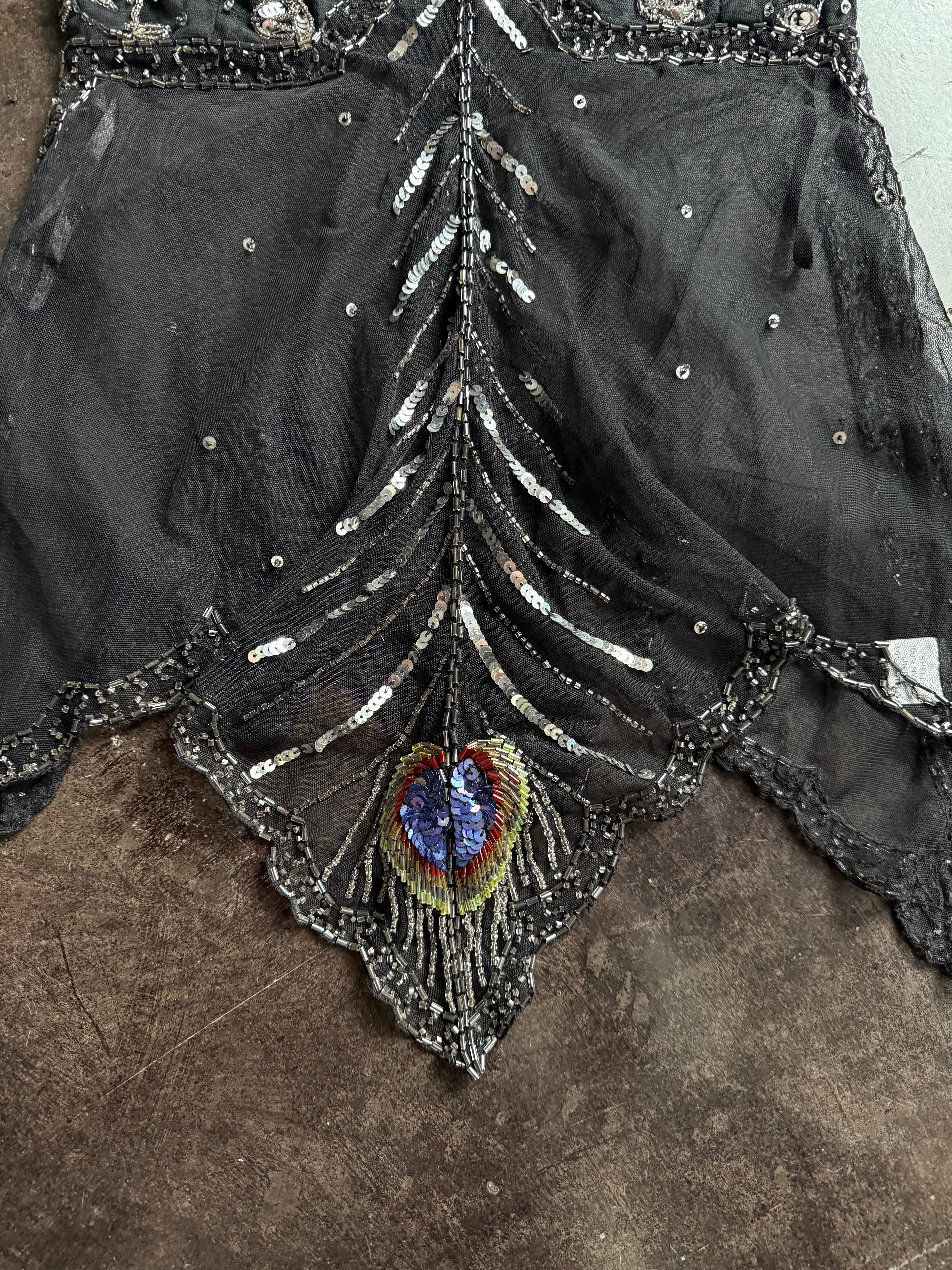 euro beaded top