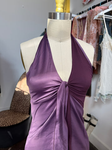 purple twist halter 🍇