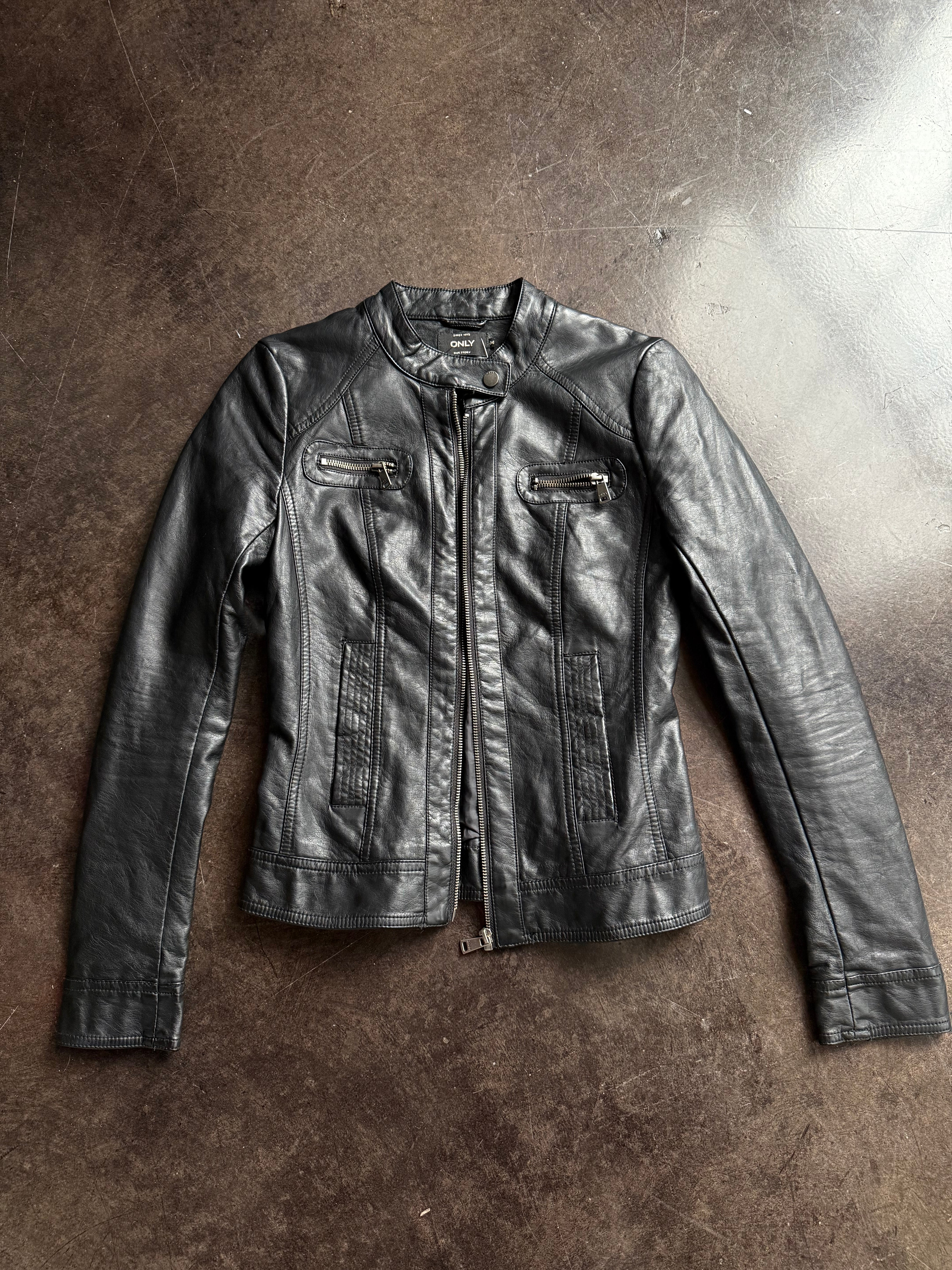 snatched euro moto jacket
