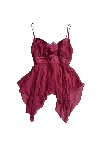 pink silk fairy top💘