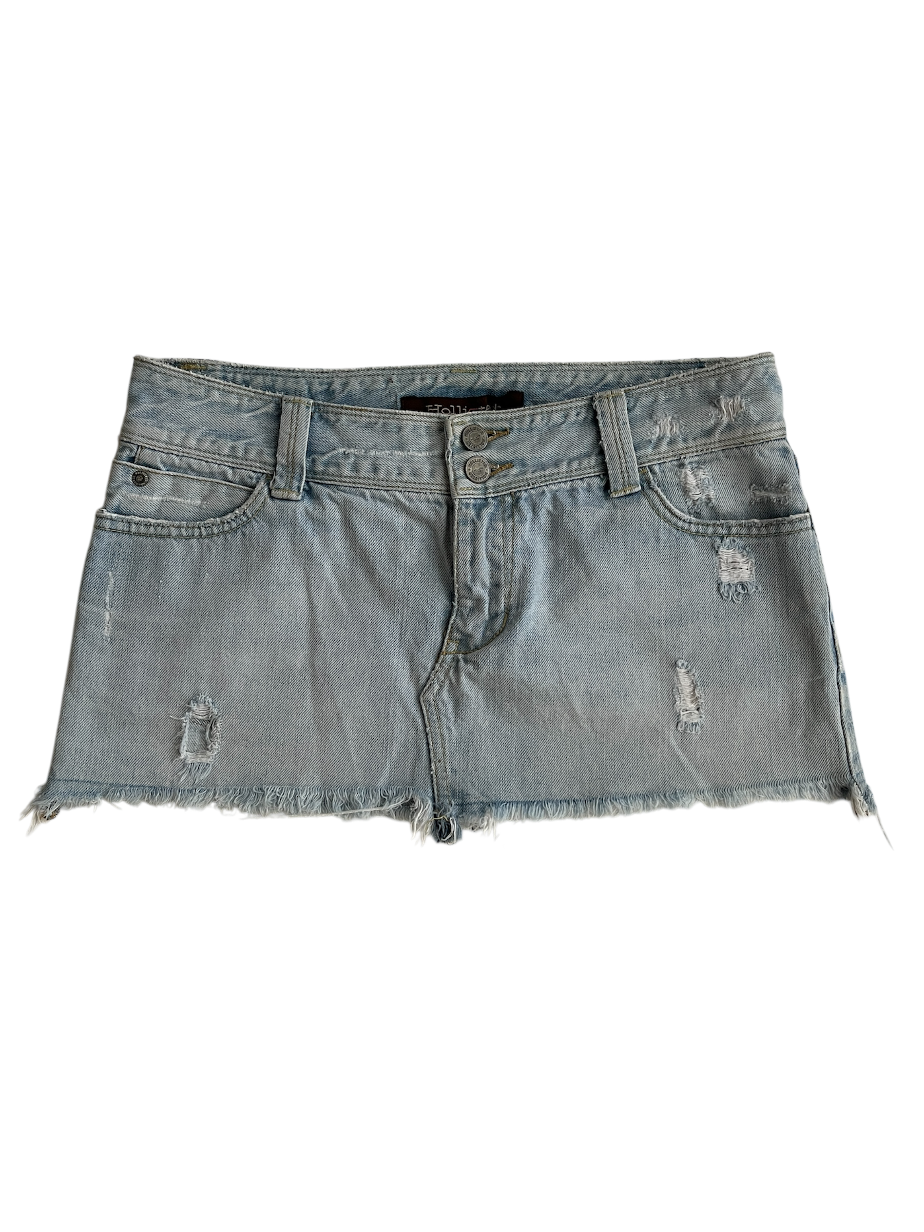 hollister light wash mini