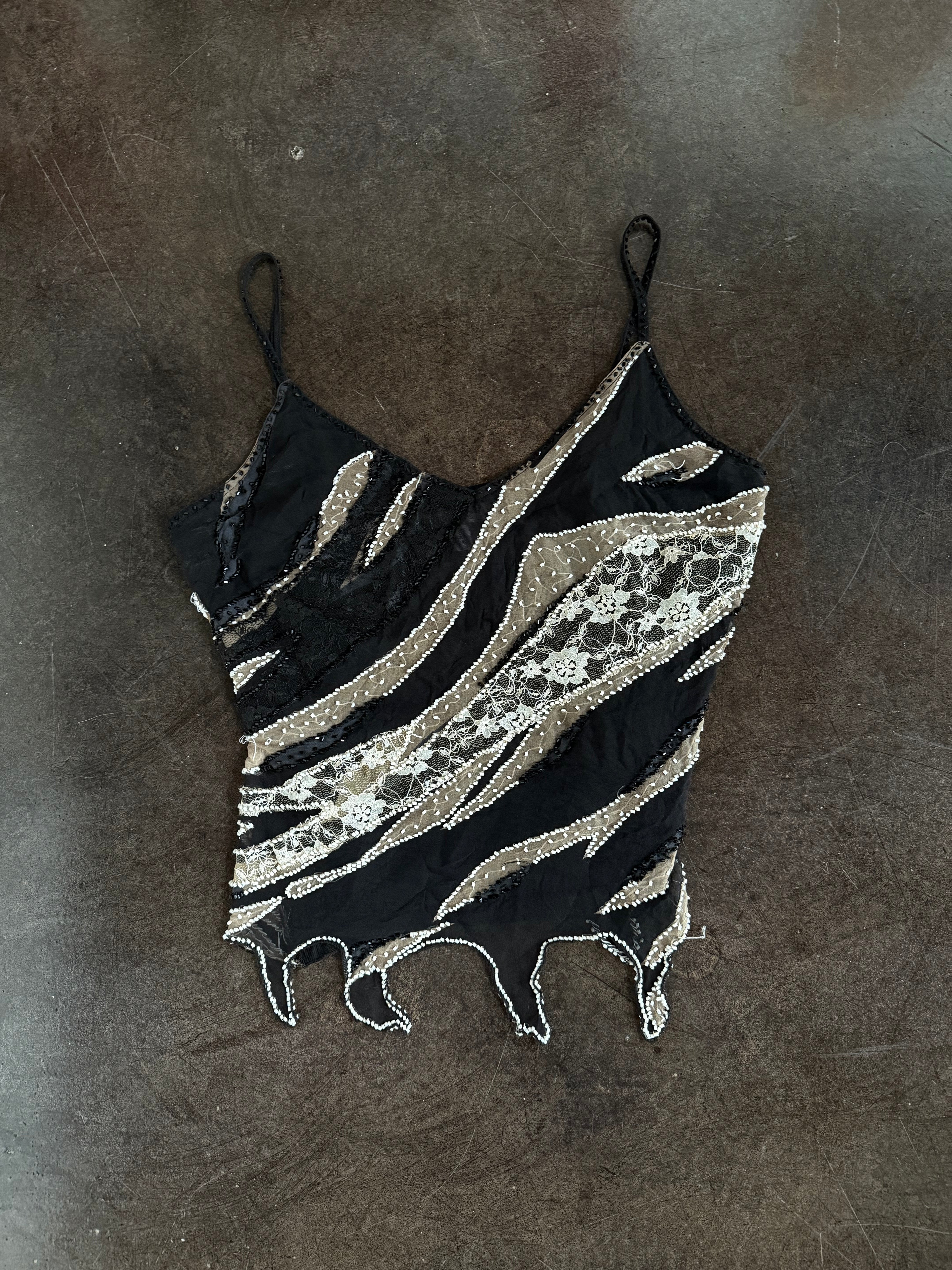 beaded cache top