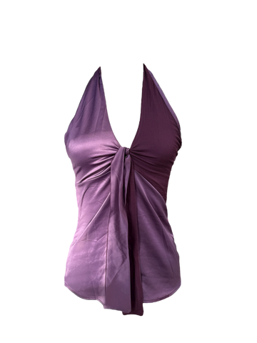 purple twist halter 🍇