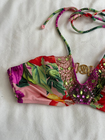 beaded bikini top 🌴