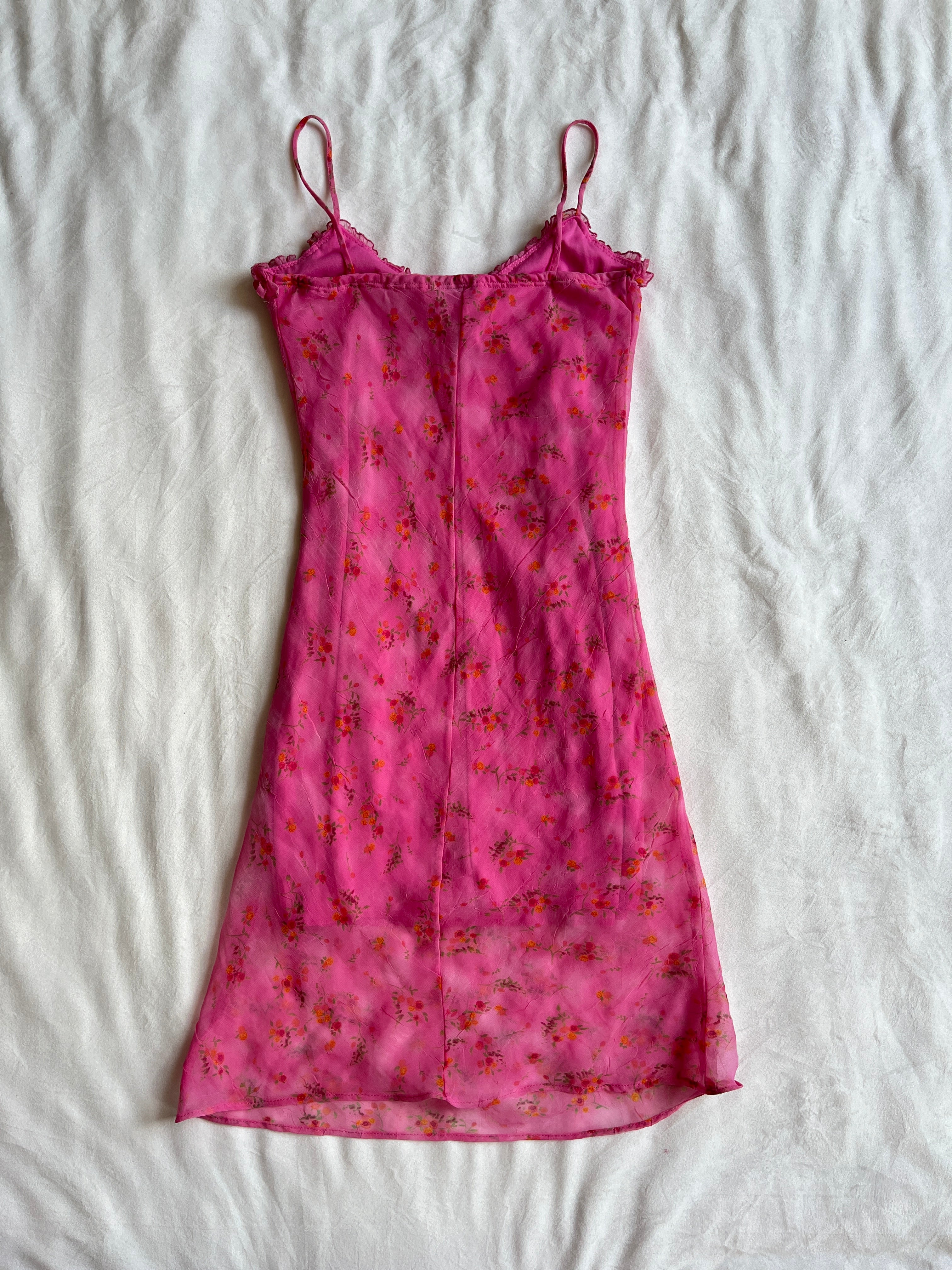 flirty floral dress