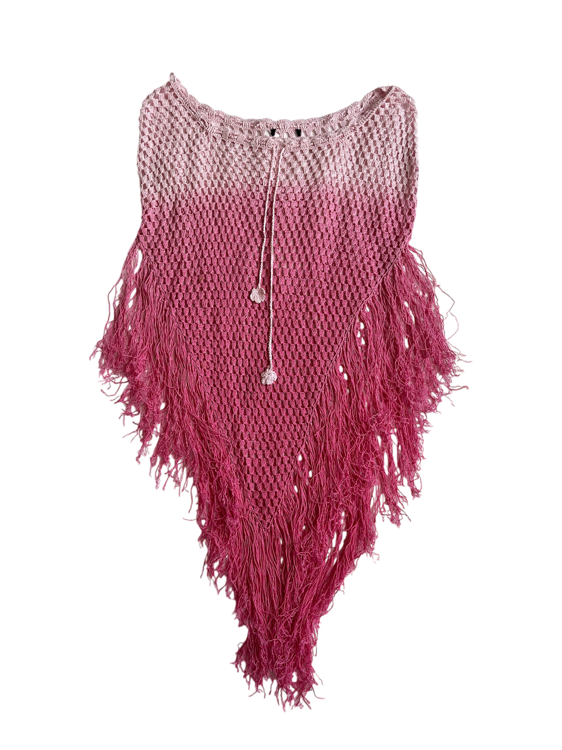 pink ombré poncho🌸