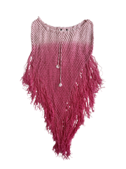 pink ombré poncho🌸
