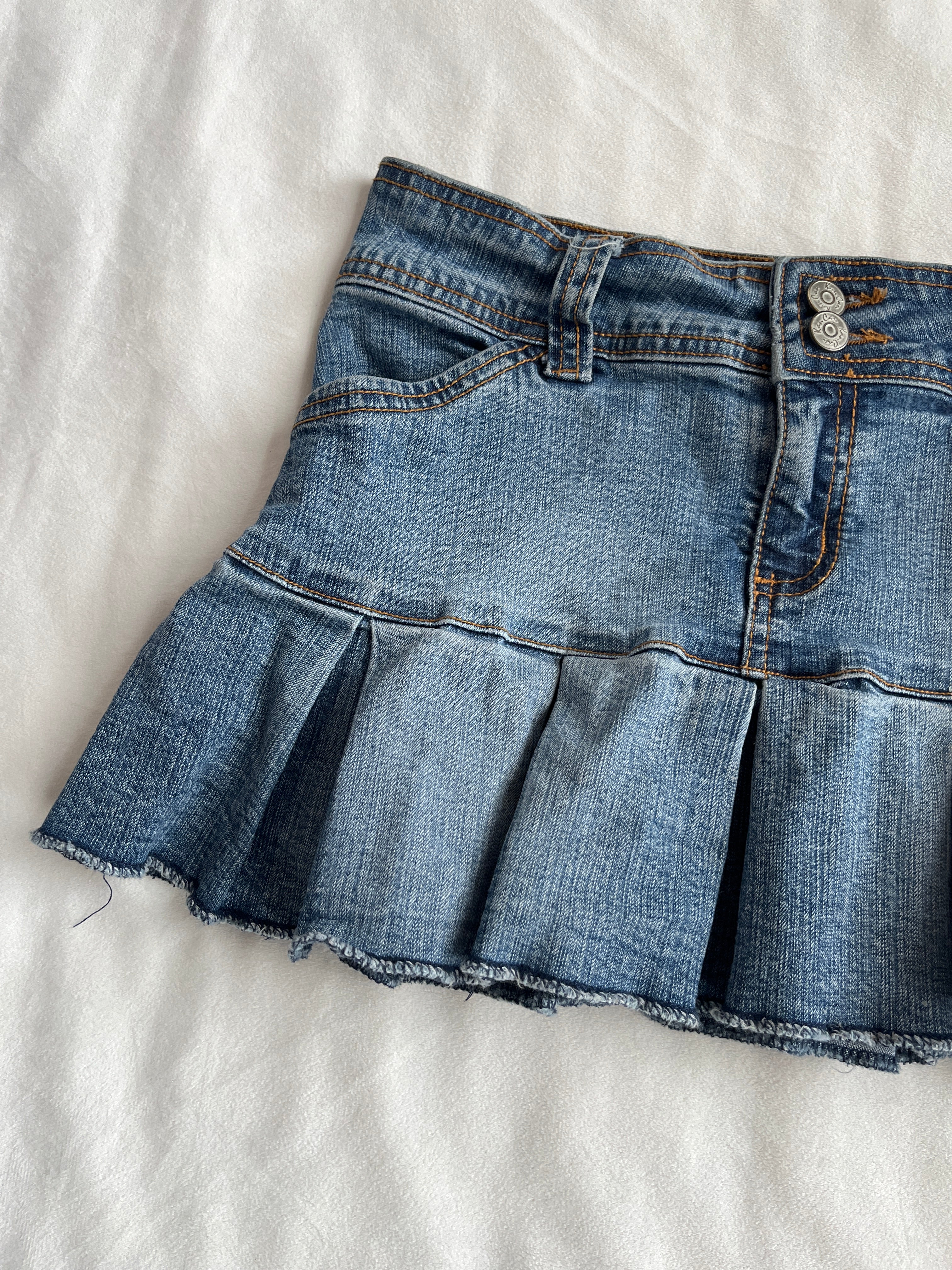 pleated mini