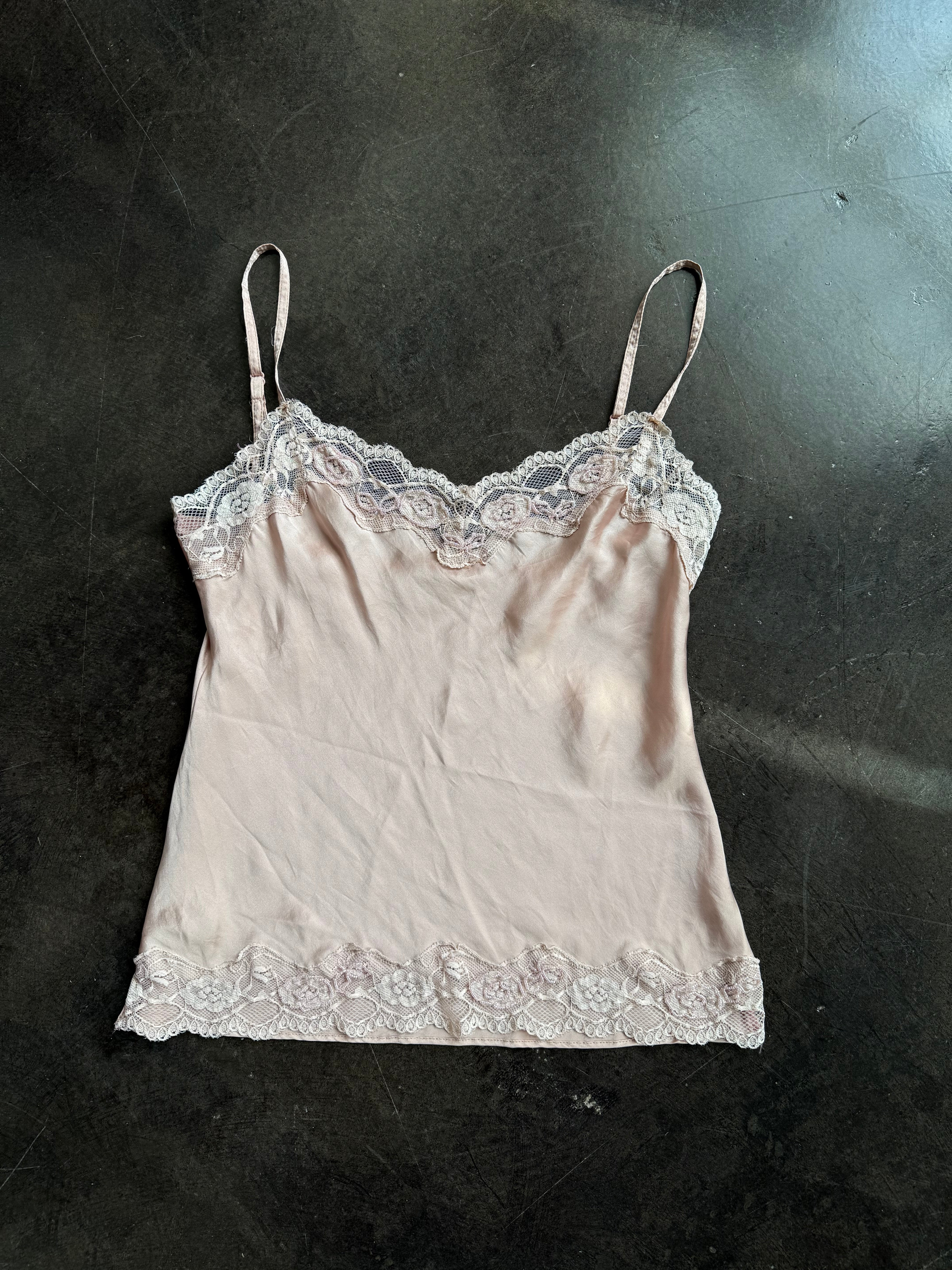 pink beaded cami