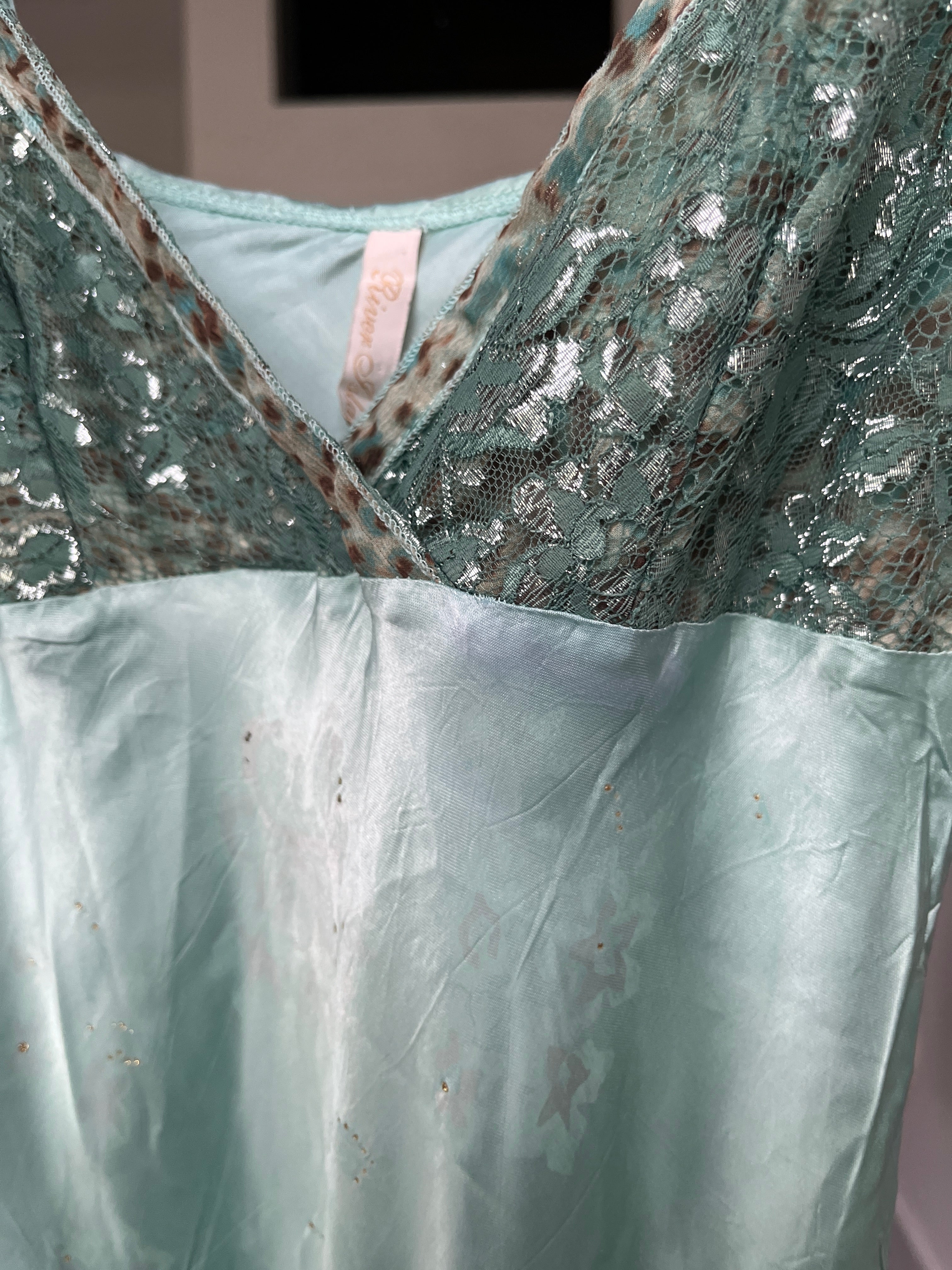 teal cheetah cami