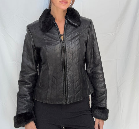 genuine leather jacket