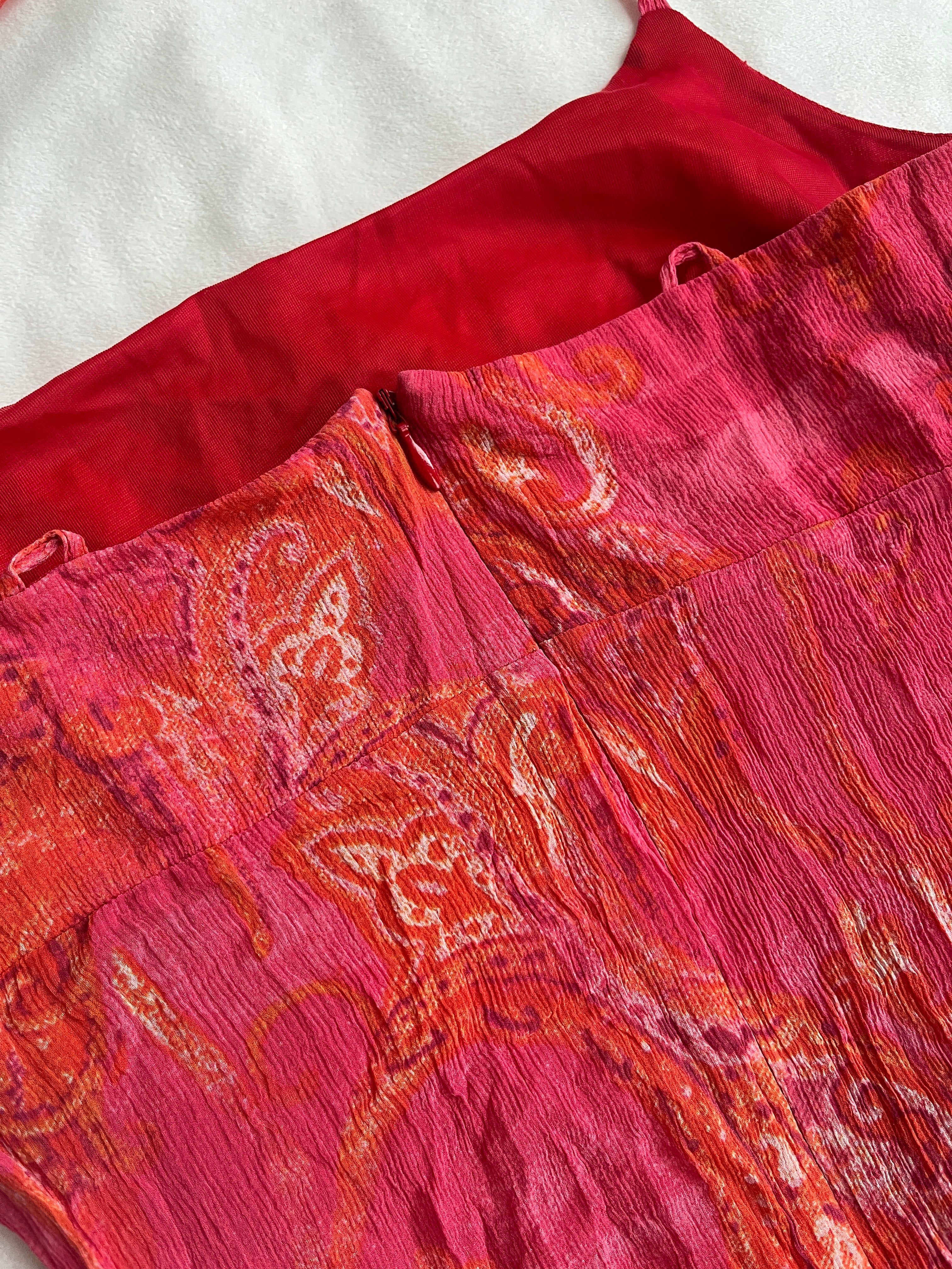 sunset halter