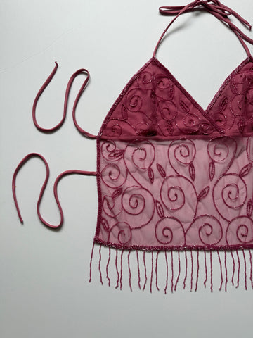 beaded passport halter