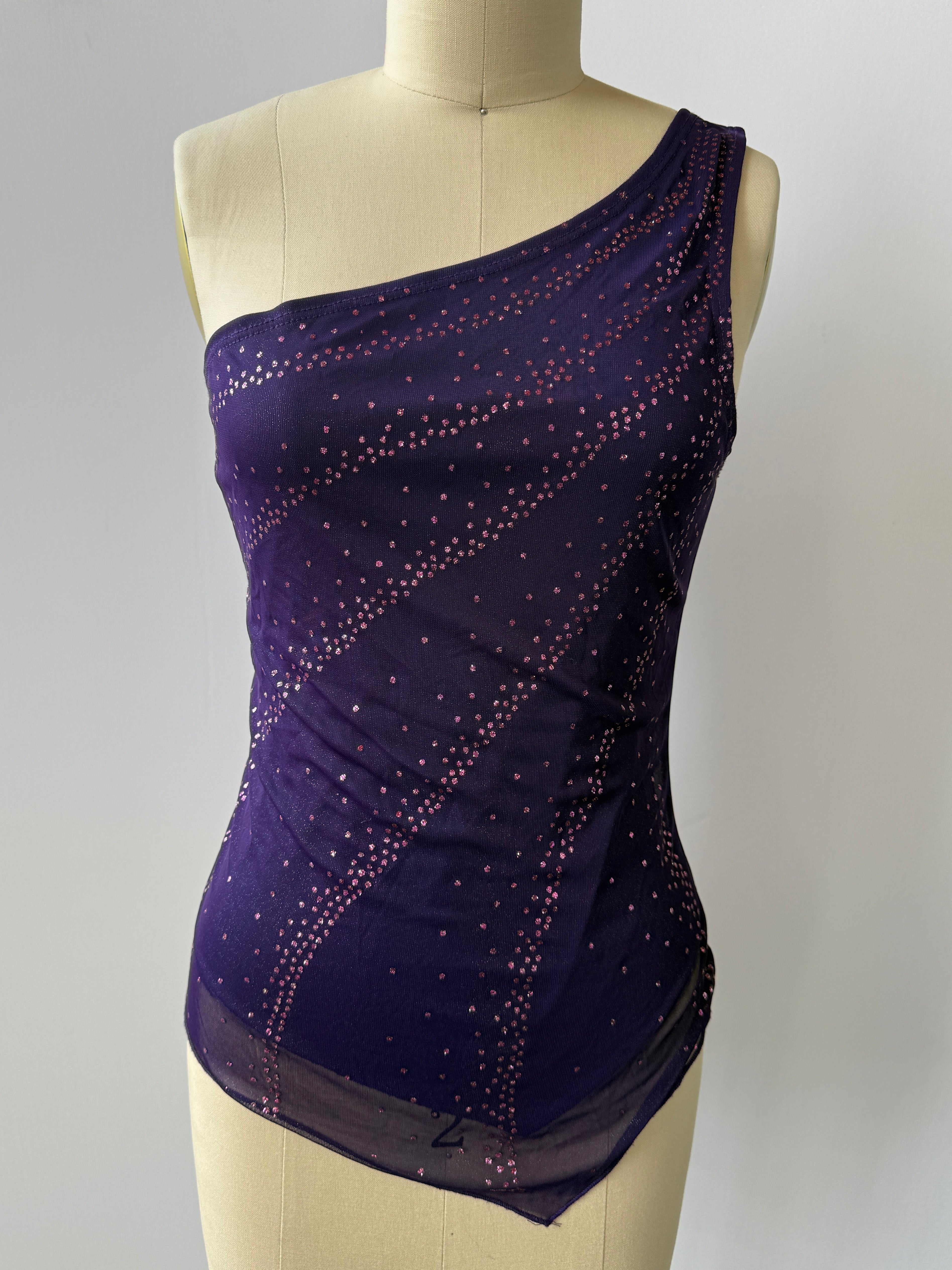 one shoulder charlotte russe