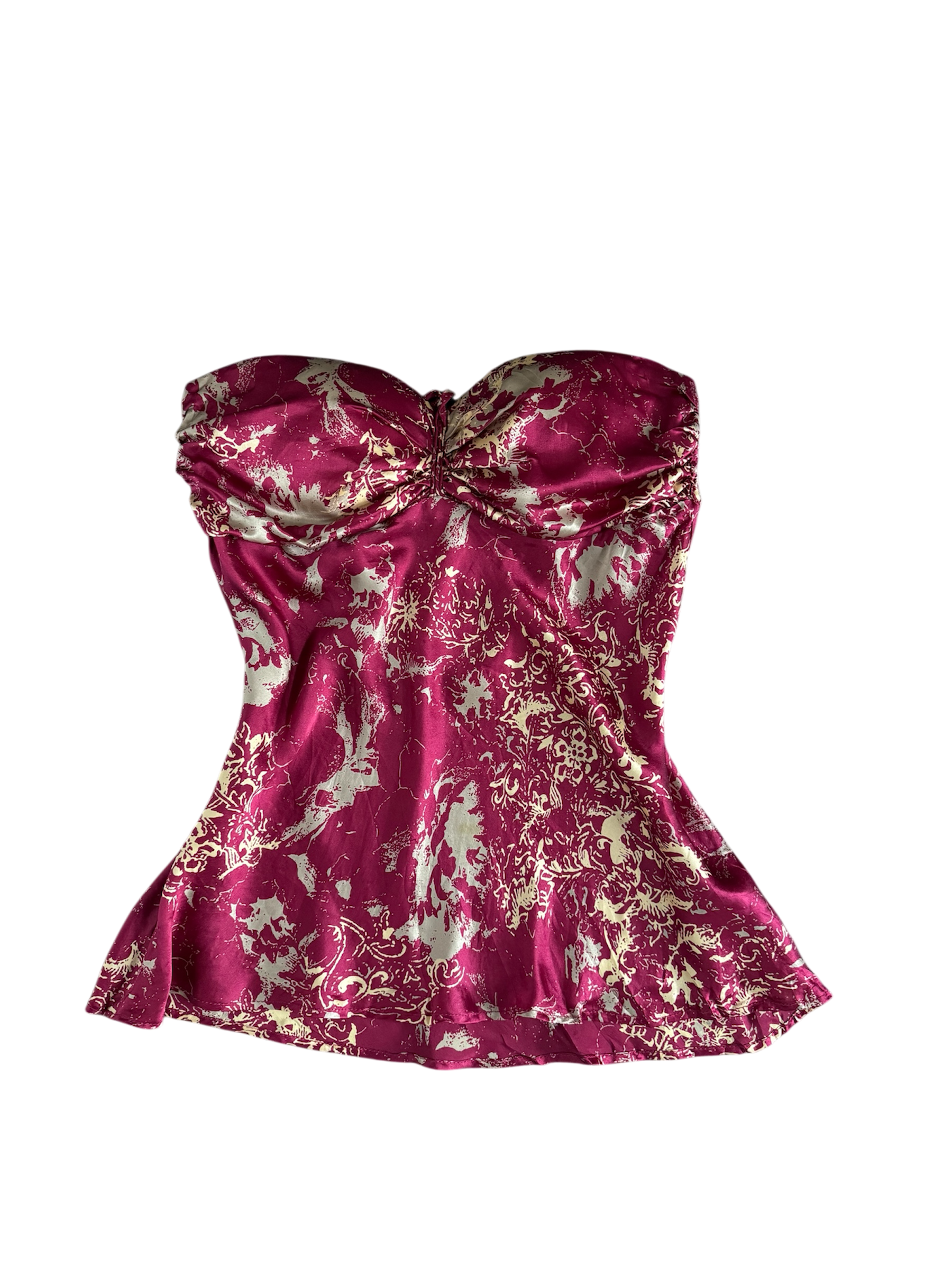 silk halter top
