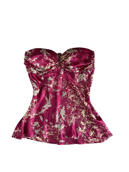 silk halter top