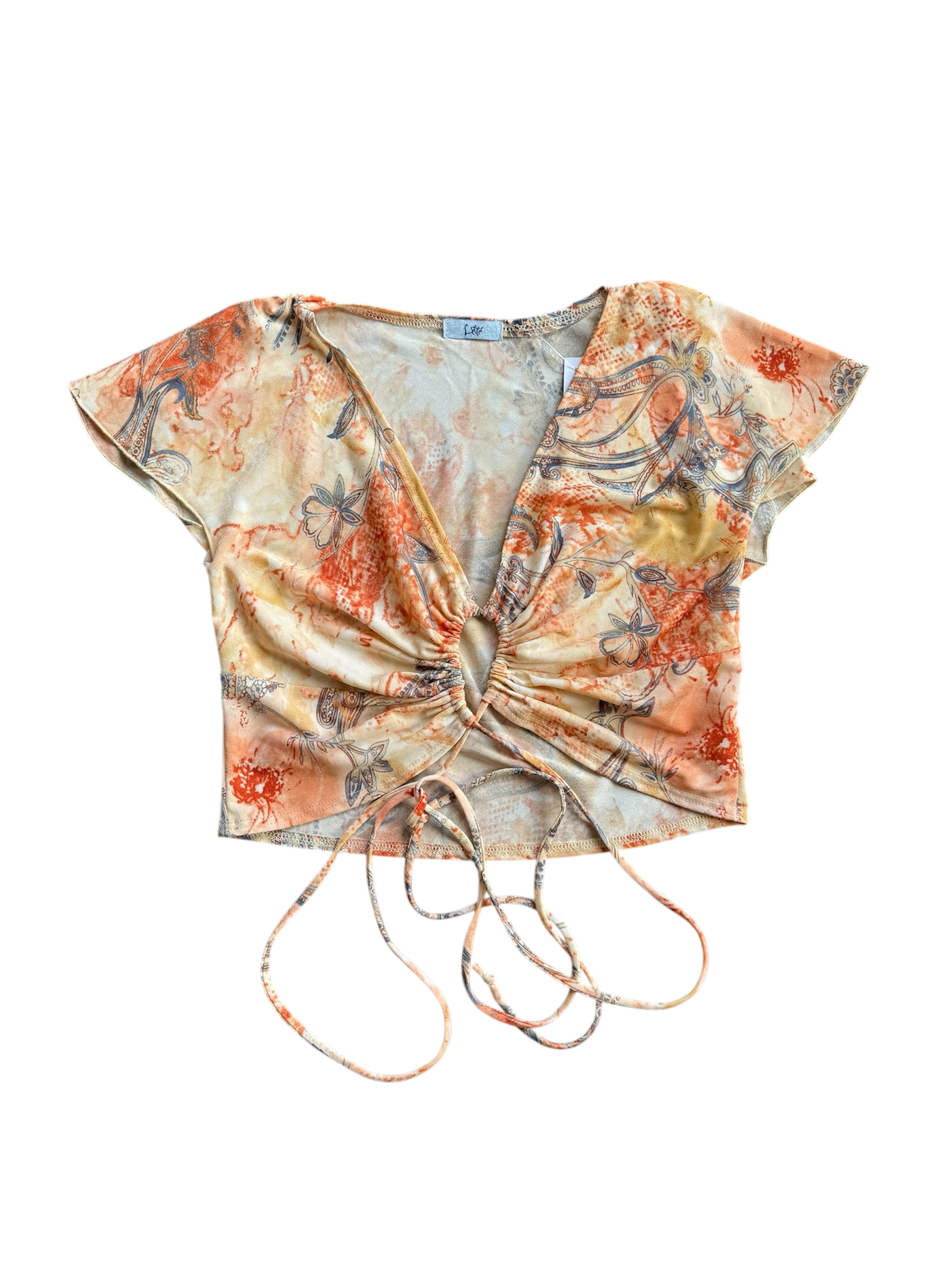 flirty wrap top