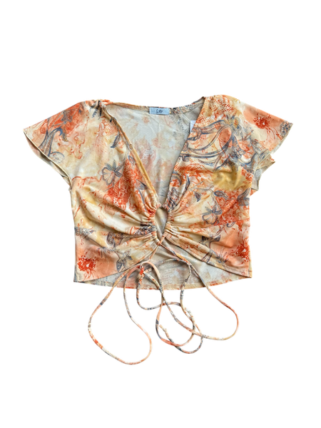 flirty wrap top