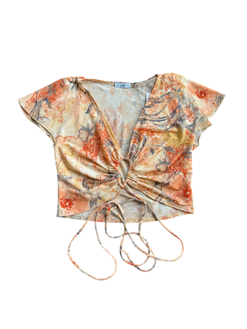 flirty wrap top