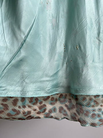 teal cheetah cami