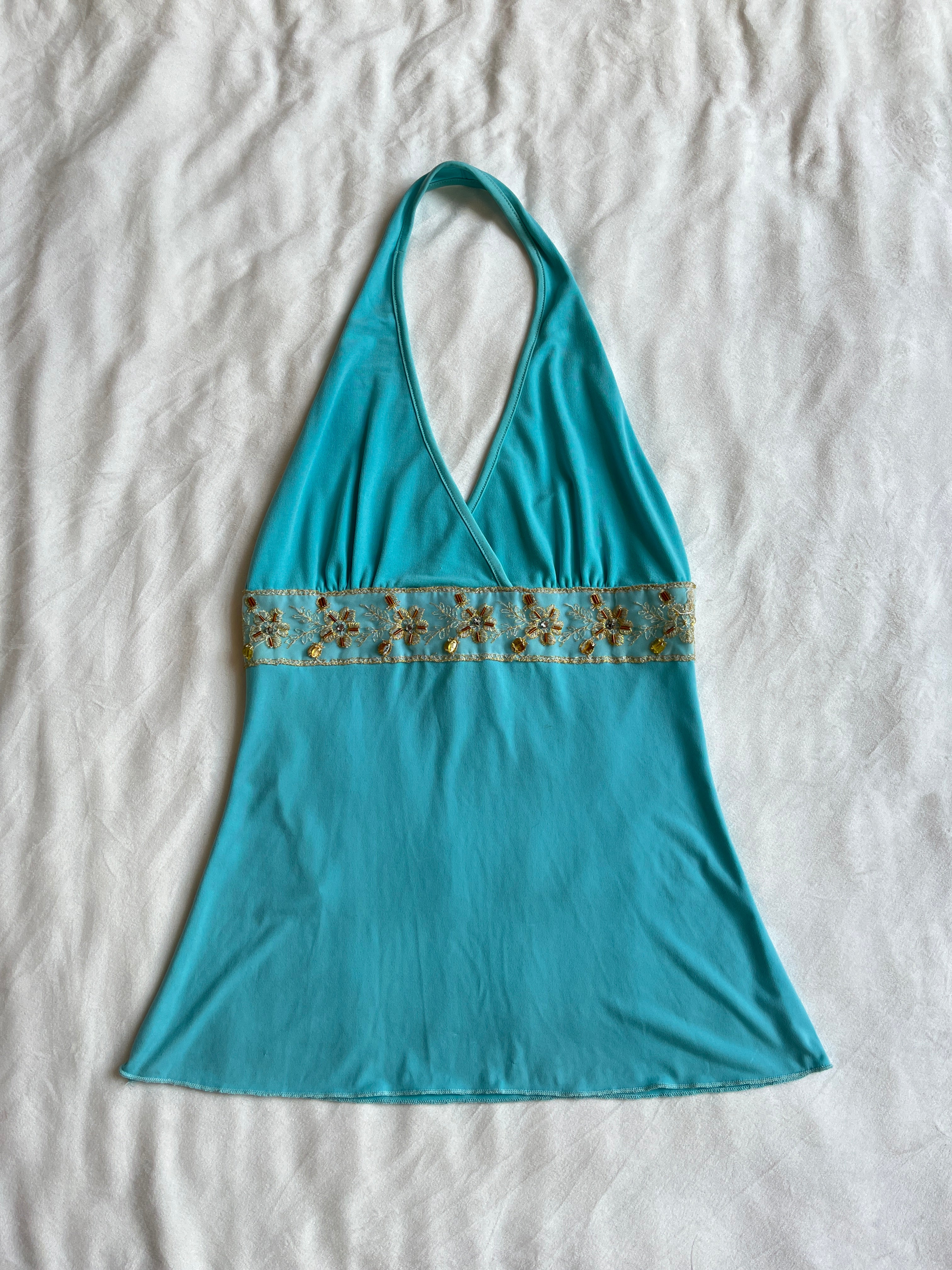 mermaid halter🩵