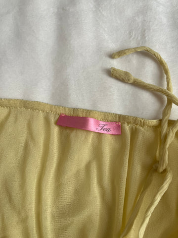 lemonade lace halter