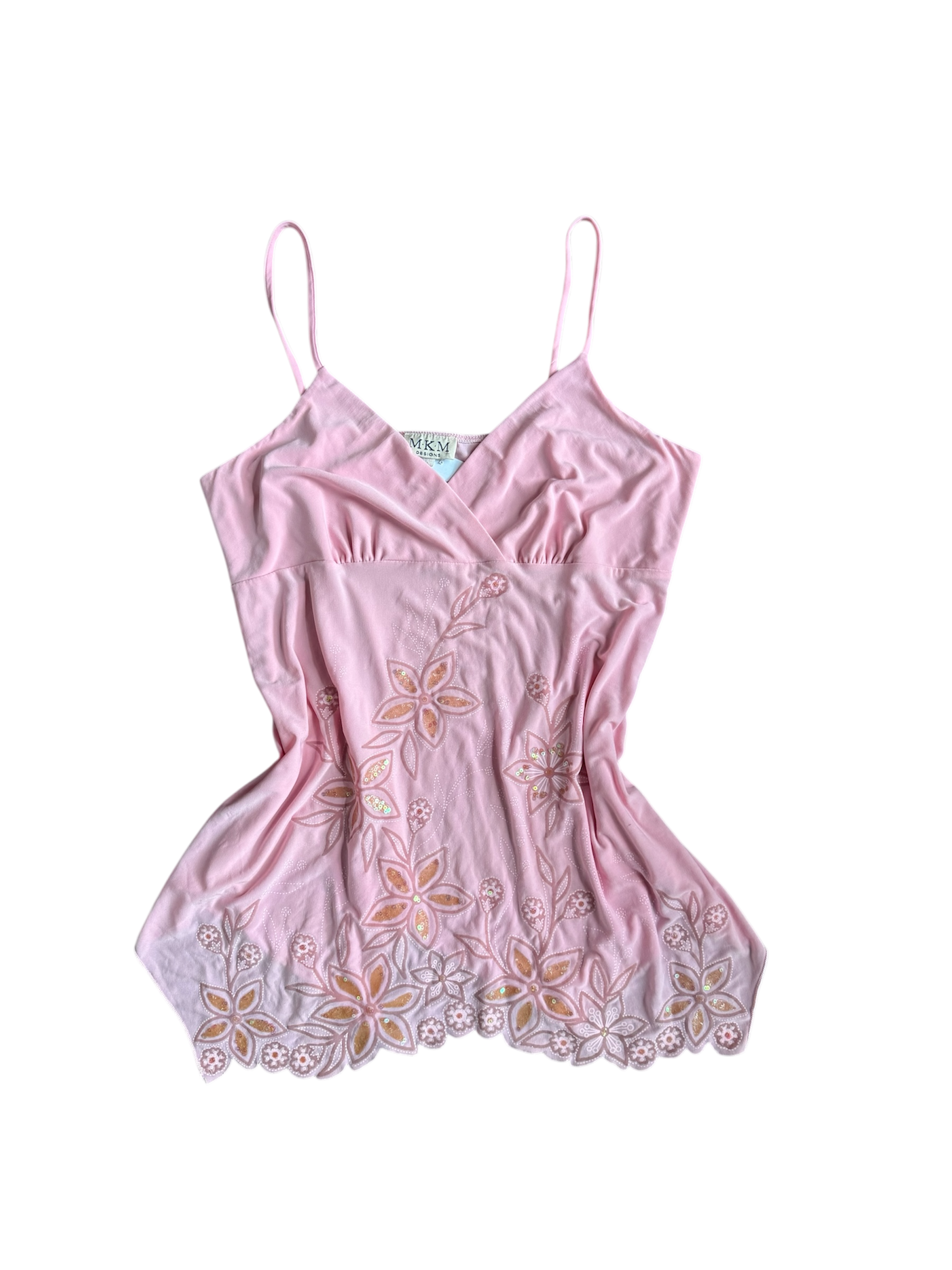 pink baby doll top