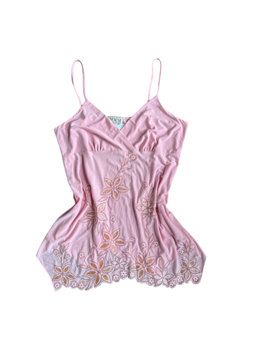 pink baby doll top