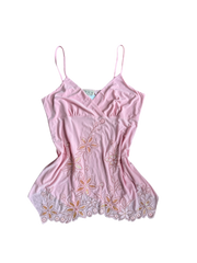 pink baby doll top