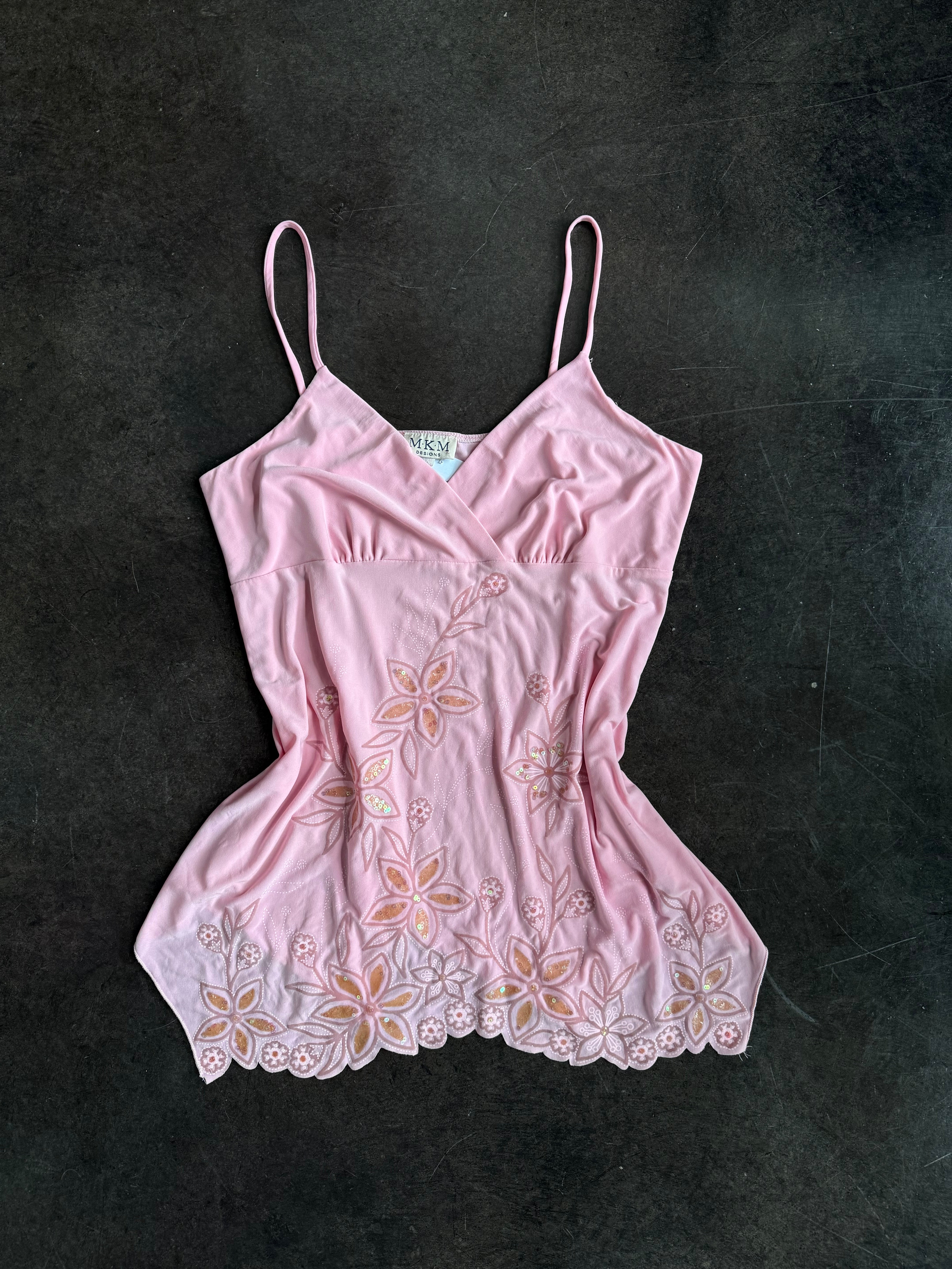 pink baby doll top