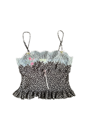 euro polka dot cami
