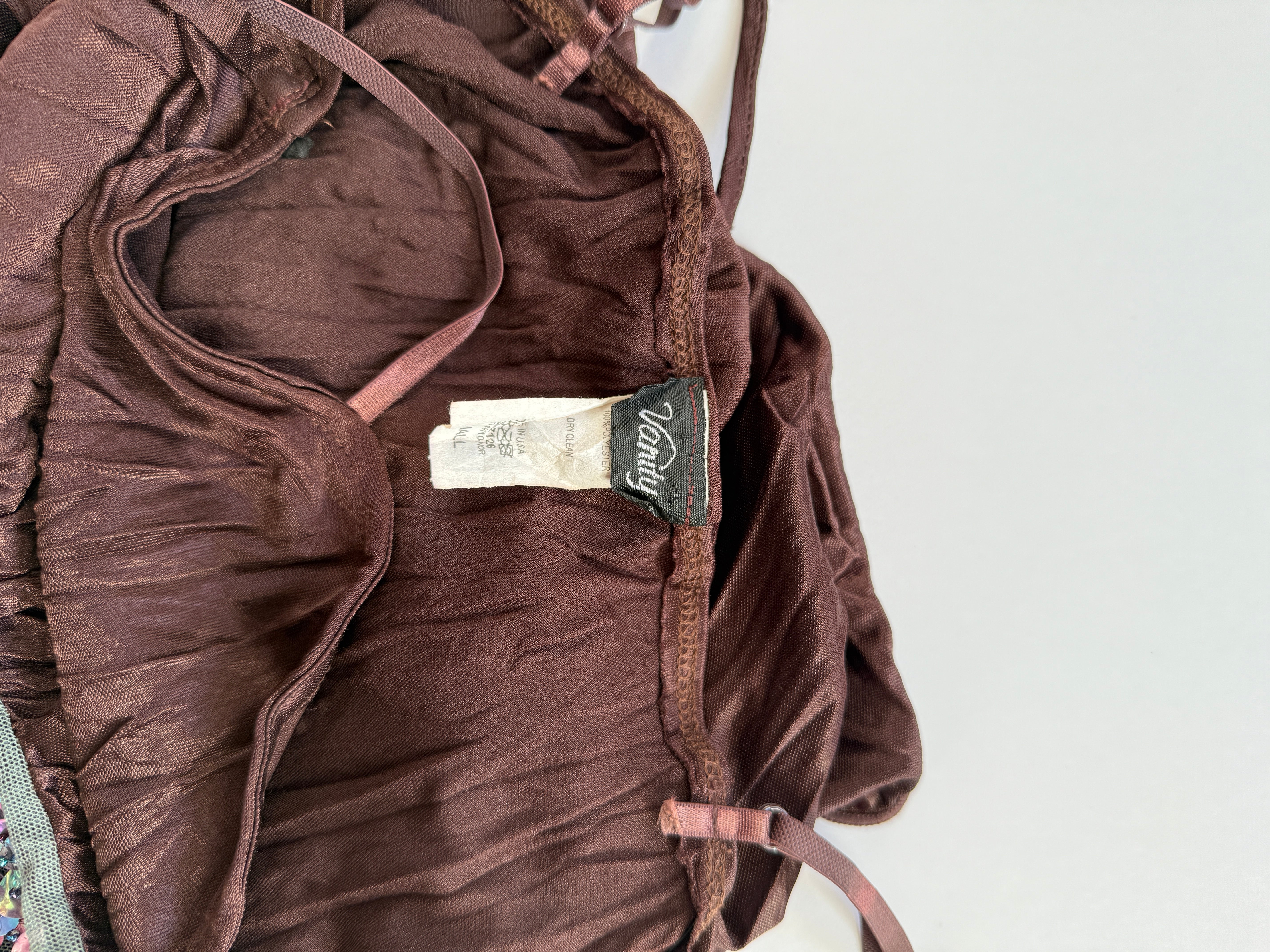 mermaid tie back top