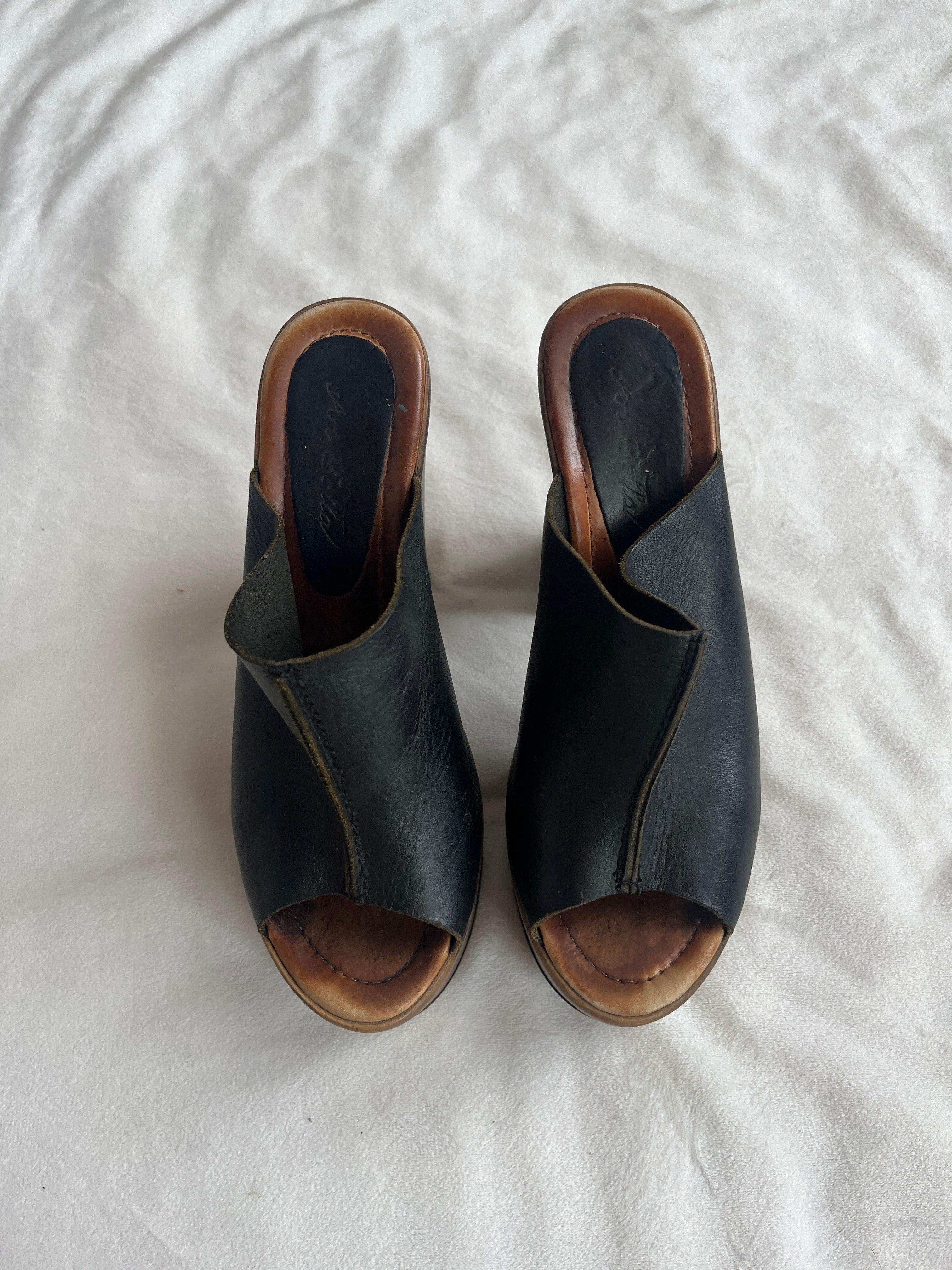 leather heels