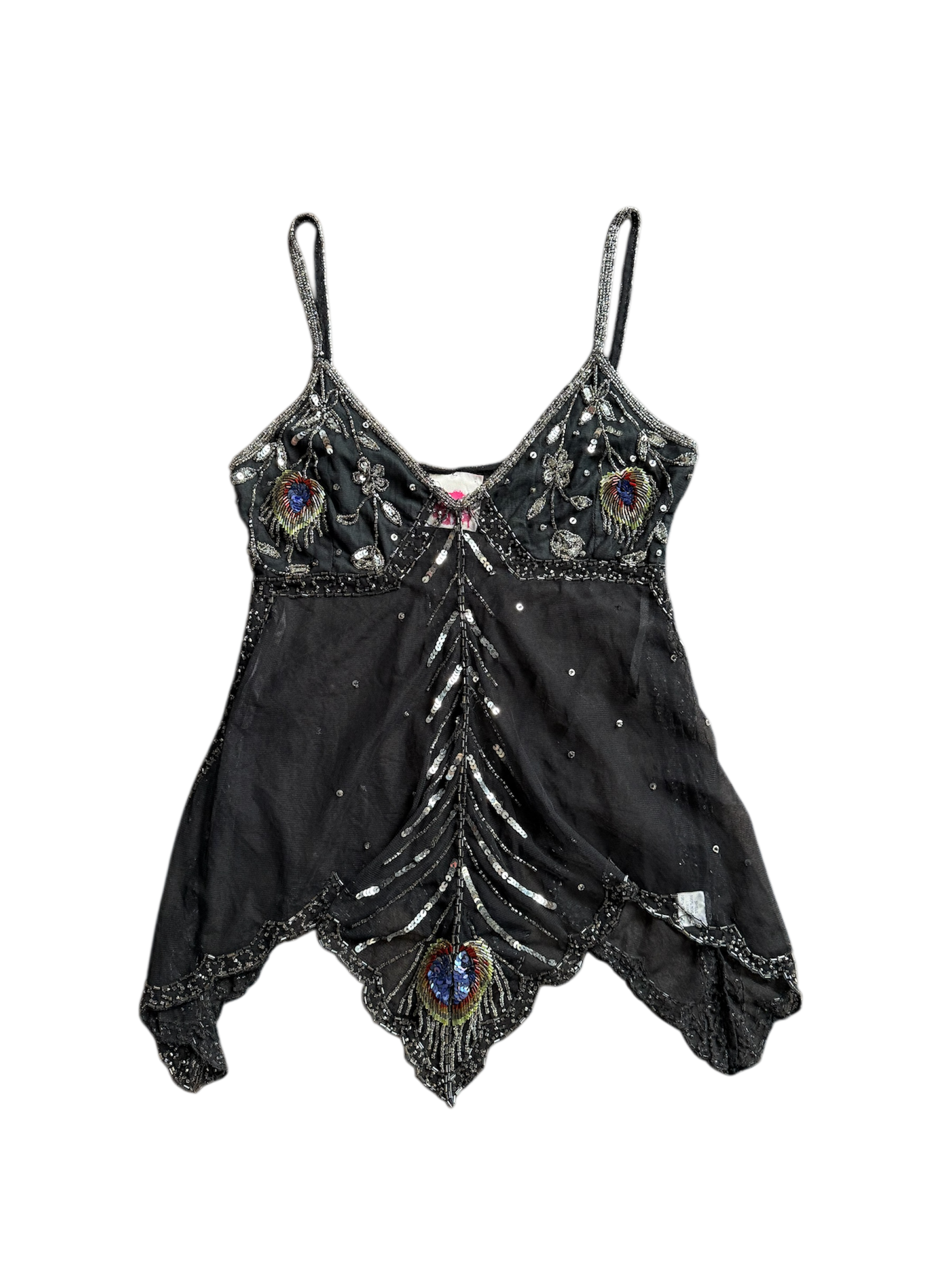 euro beaded top