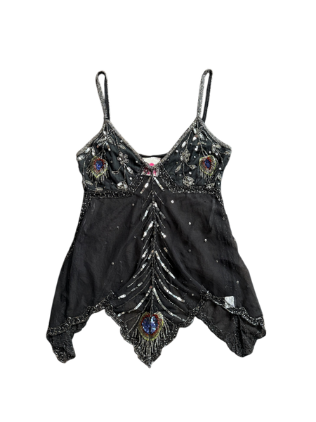 euro beaded top