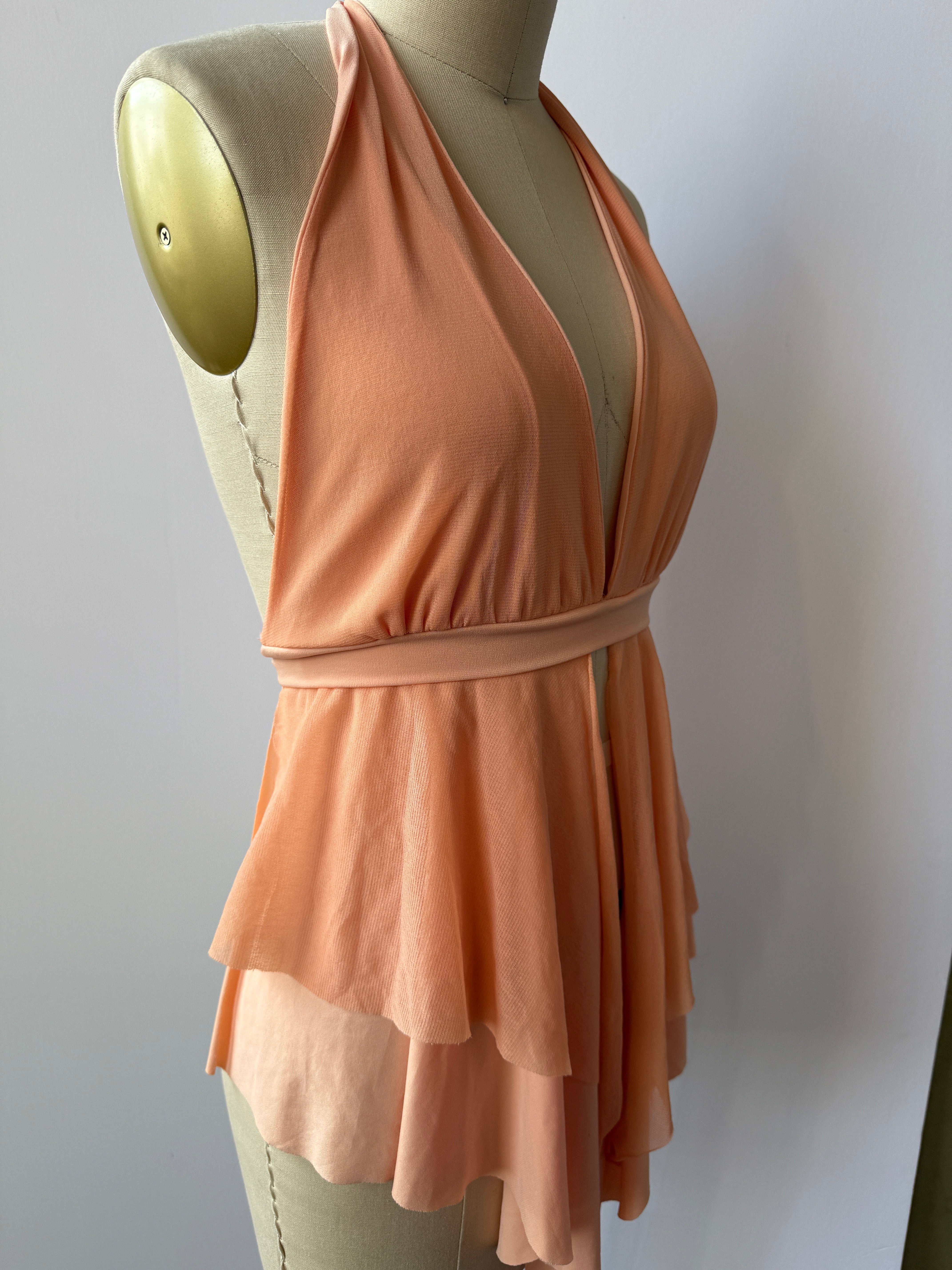 creamsicle fairy top