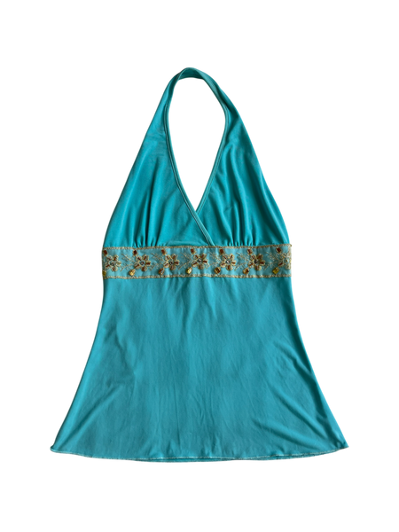mermaid halter🩵