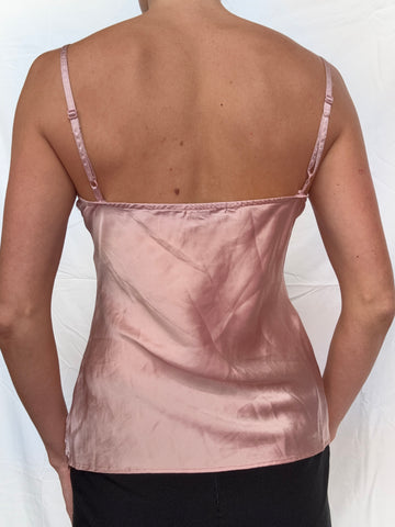pink beaded cami