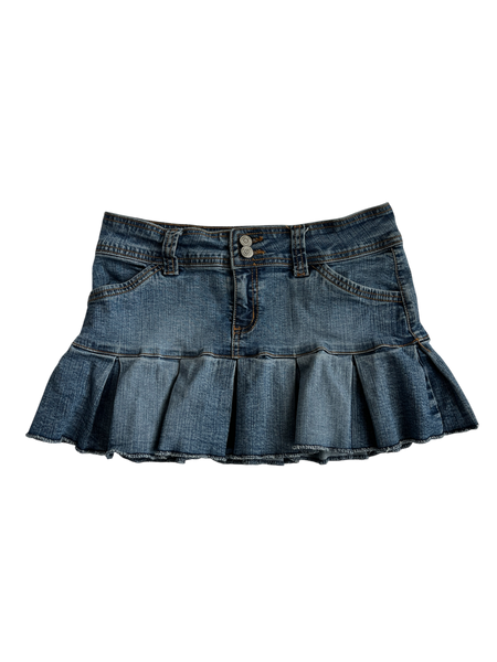 pleated mini