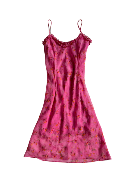flirty floral dress