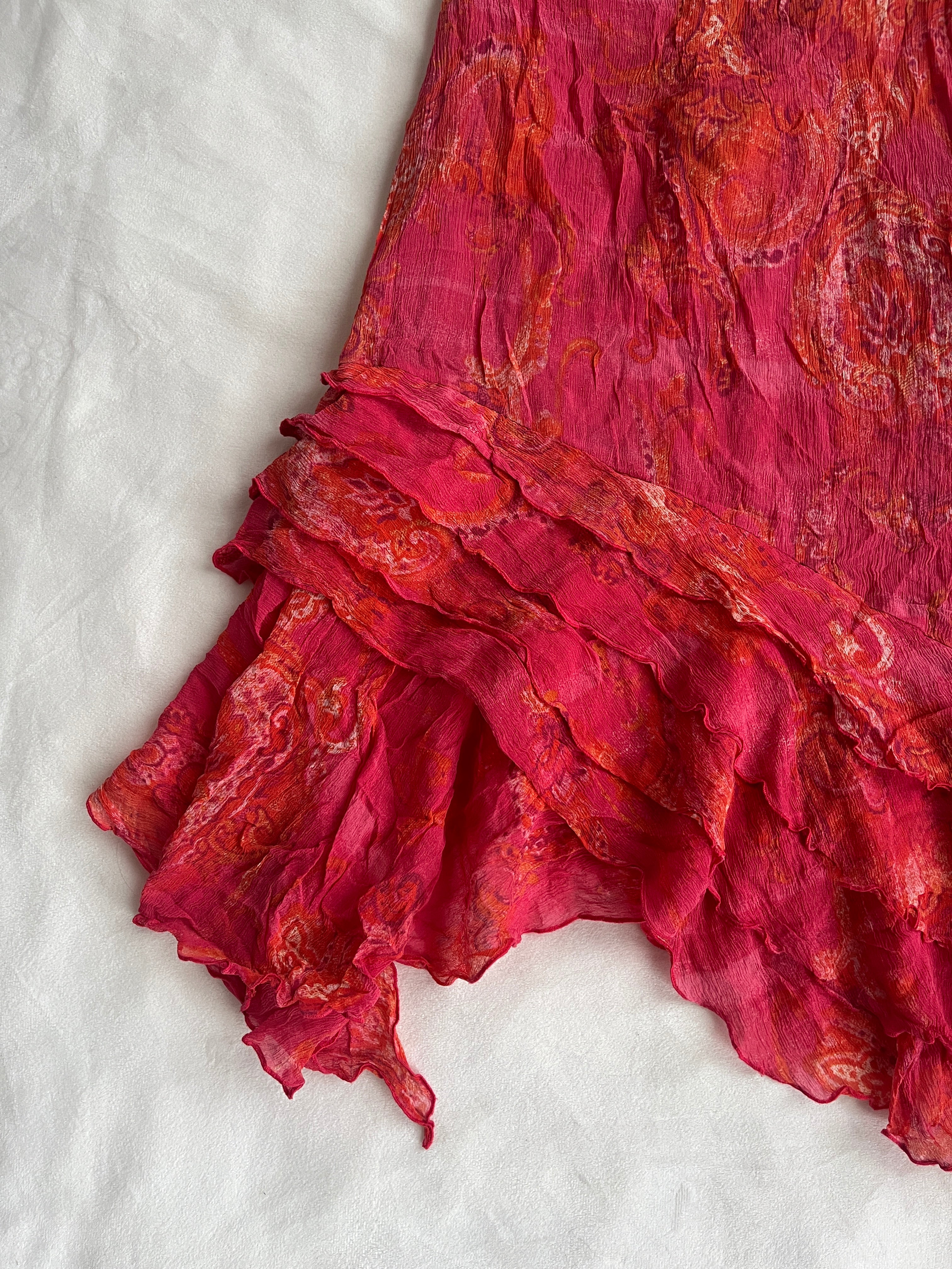 sunset halter