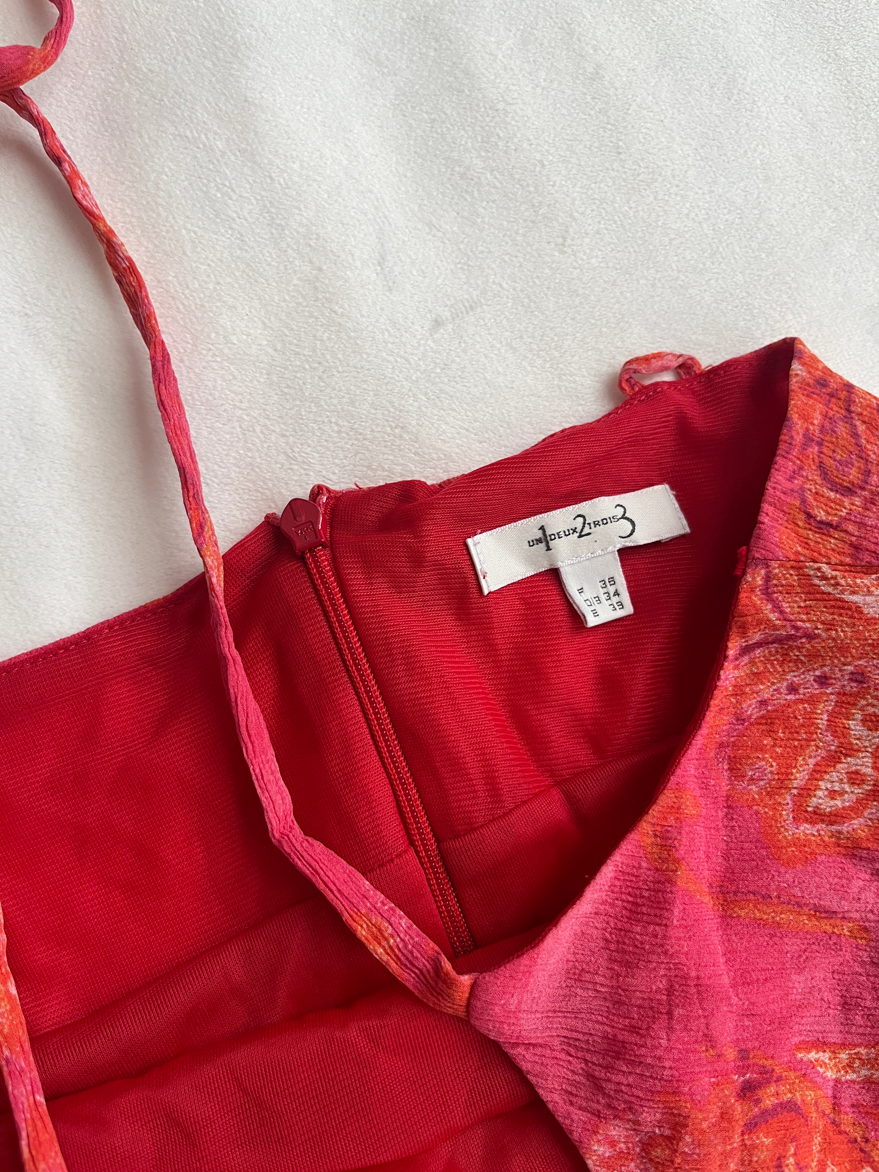 sunset halter