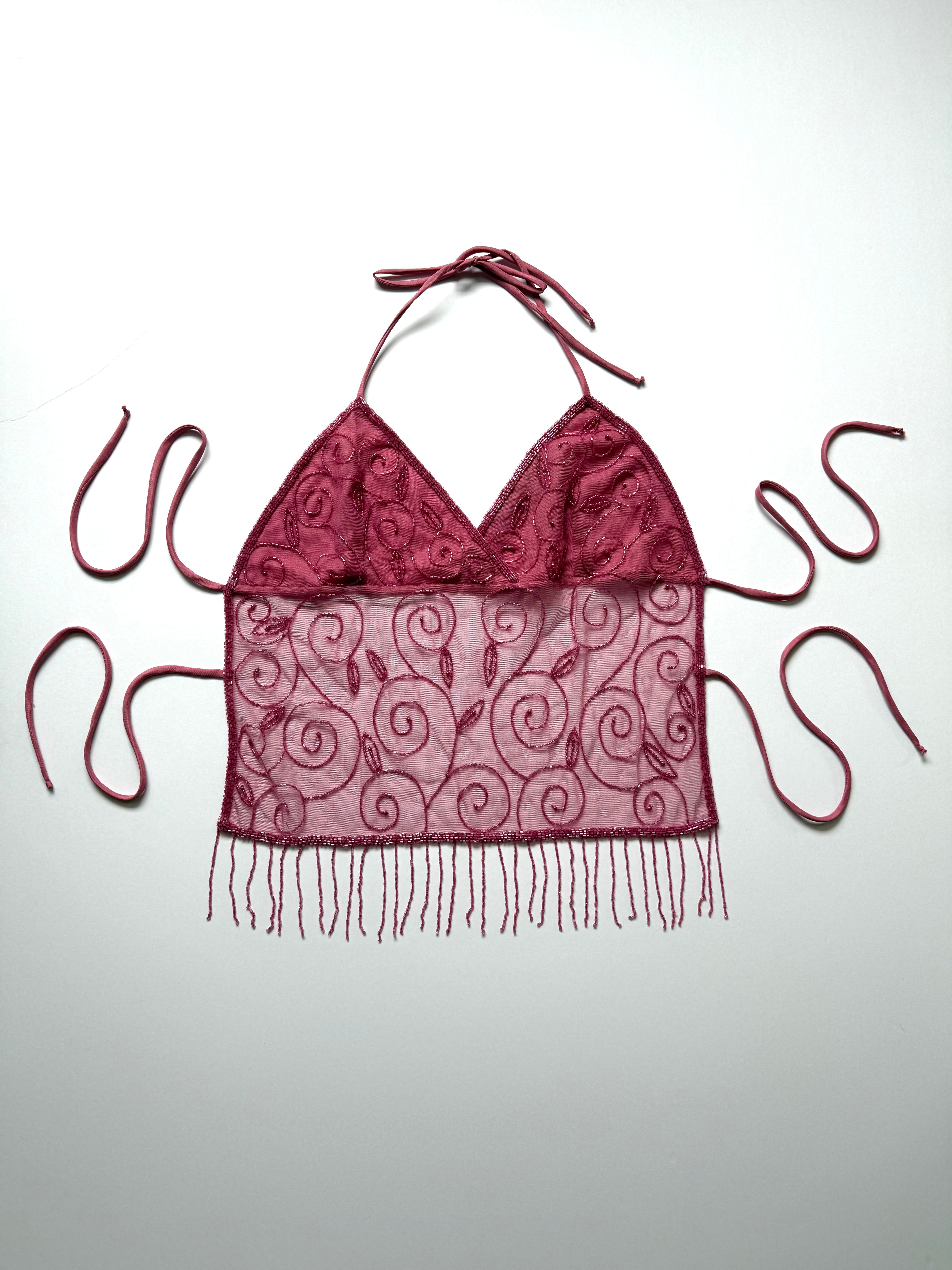 beaded passport halter