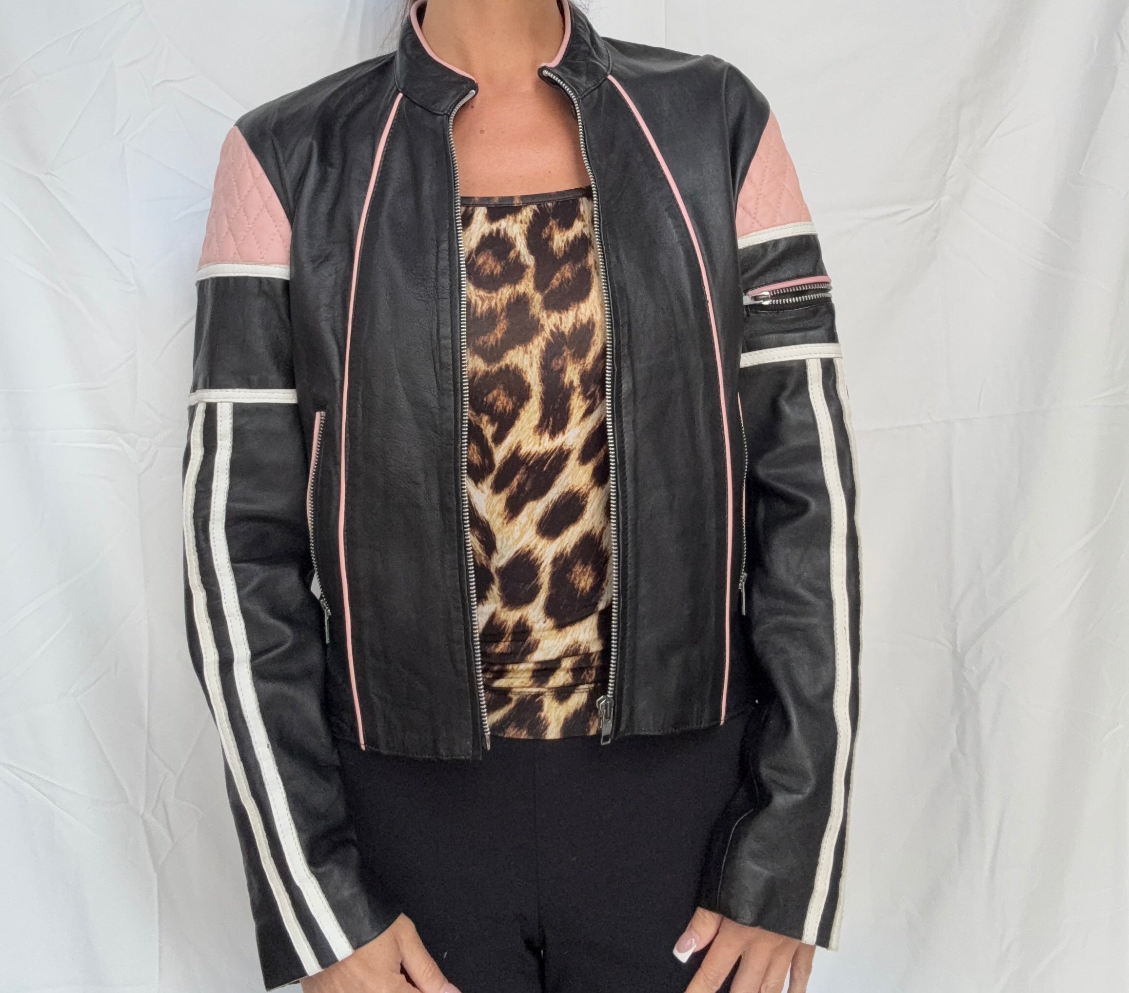 genuine leather motorcycle jacket